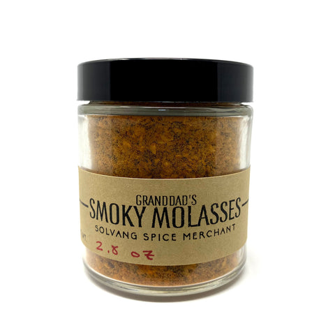 1/2 cup jar of Smoky Molasses Rub