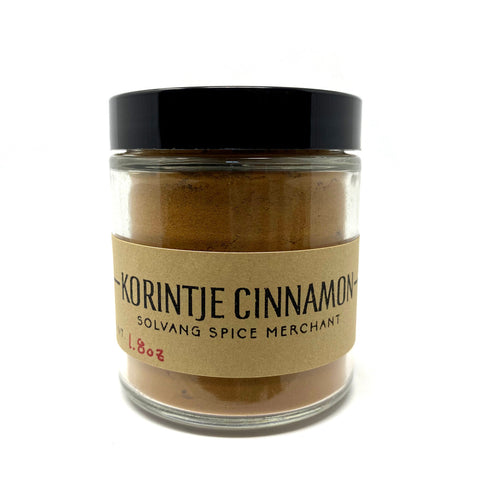 1/2 cup jar of Organic Korintje Cinnamon