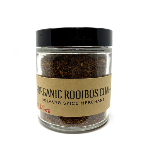 1/2 cup jar of Organic Rooibos Chai