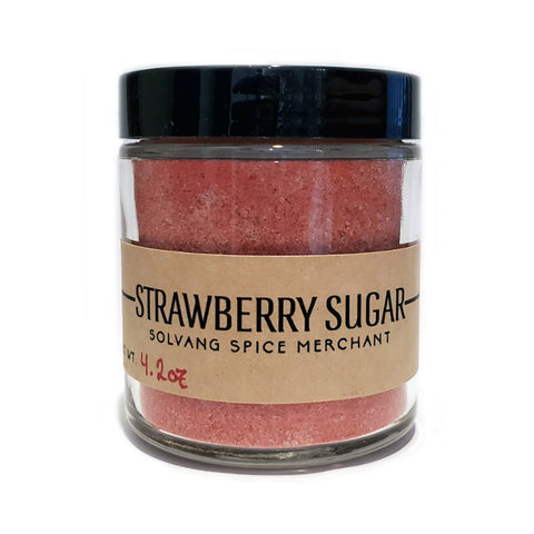 1/2 cup jar of Strawberry Sugar