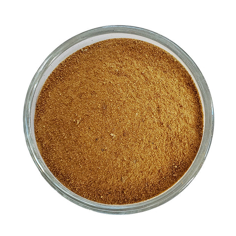 Small dish with Worcestershire powder