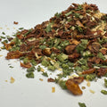 Loose pile of bruschetta bead dip seasoning