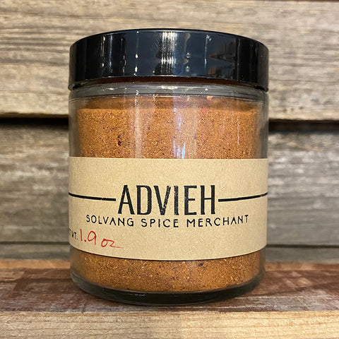 1/2 cup jar of Advieh spice blend