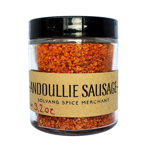 1/2 cup jar of Andouille Sausage seasoning