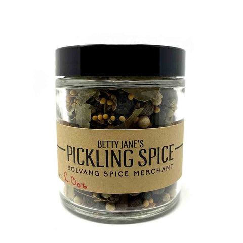 1/2 cup jar of Betty Jane's Pickling Spice