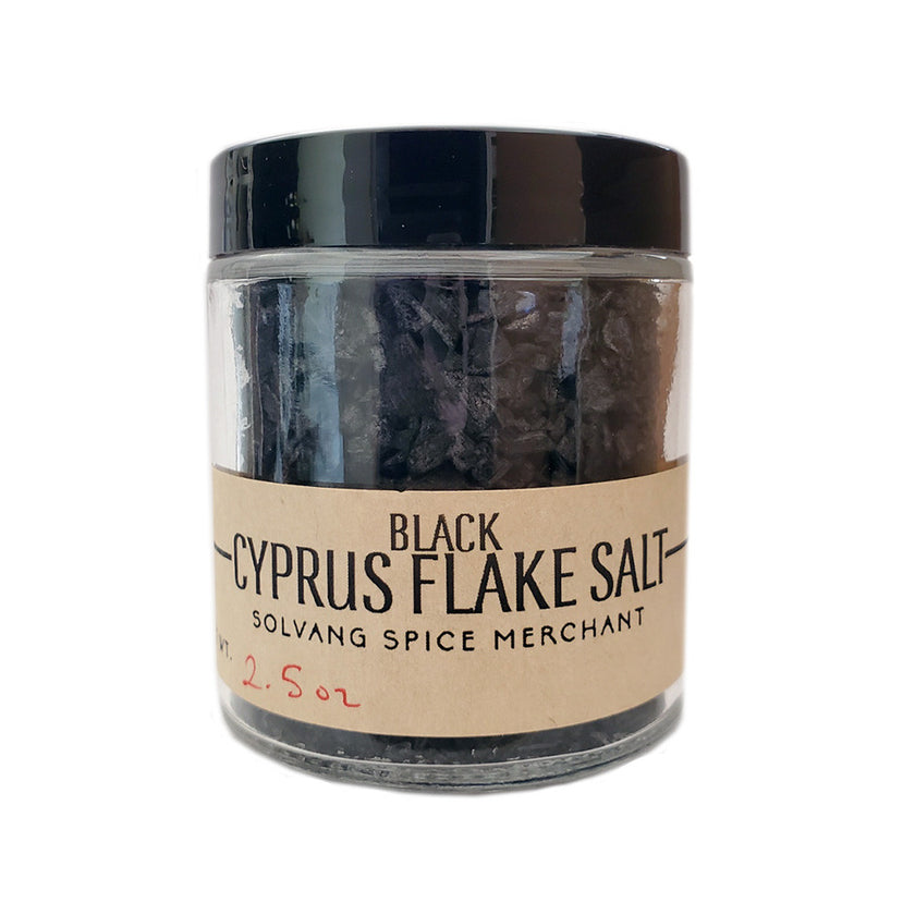 Black Cyprus Flake Salt – Solvang Spice Merchant