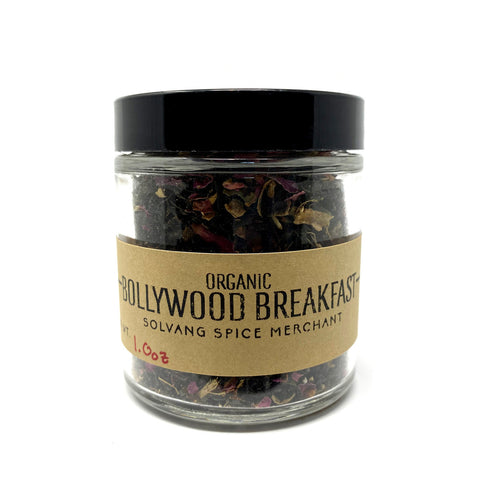 1/2 cup jar of Bollywood Breakfast loose leaf tea