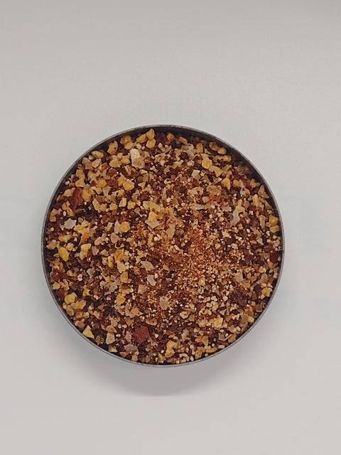 small round dish of castro mix loose spice