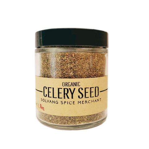 1/2 cup jar of organic celery seed