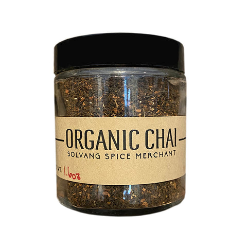 1/2 cup jar of Organic Chai loose leaf tea