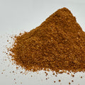 Loose pile of the chili lime seasoning spice