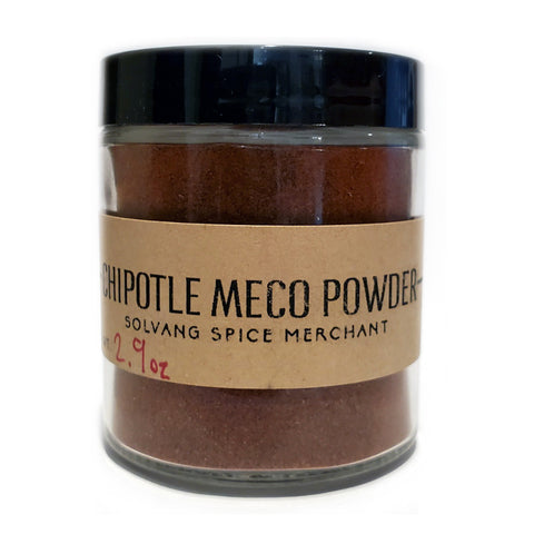 1/2 cup jar of Chipotle Meco Chile Powder