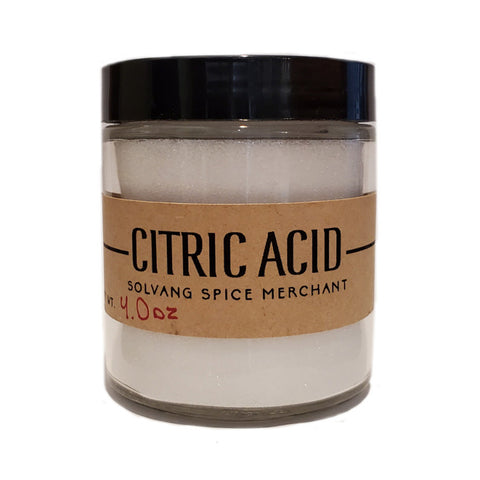 1/2 cup jar of Citric Acid