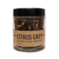 1/2 cup jar of Citrus Grey loose leaf tea