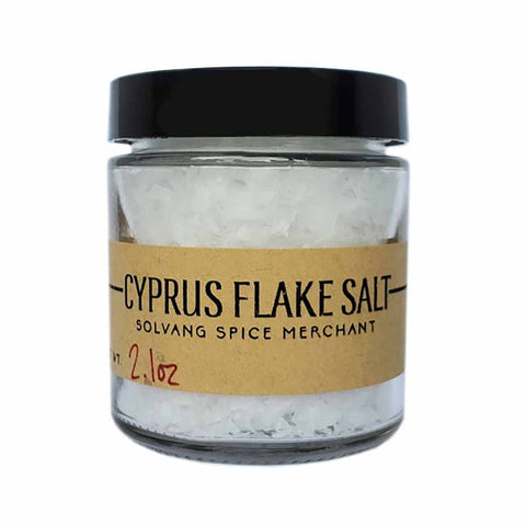 1/2 cup jar of Cyprus Flake Salt