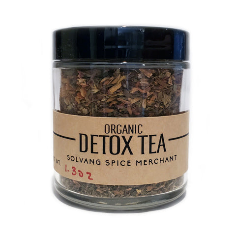 1/2 cup jar of Organic Detox loose leaf tea