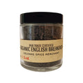 1/2 cup jar of Organic English Breakfast loose leaf tea