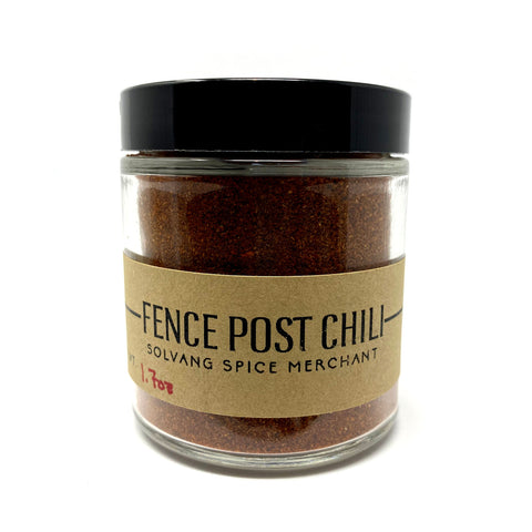 1/2 cup jar of Fence Post Chili seasoning