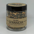 1/2 cup jar of organic genmaicha loose leaf tea