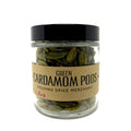 1/2 cup jar of  Green Cardamom Pods