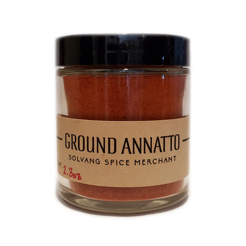 1/2 cup jar of Ground Annatto