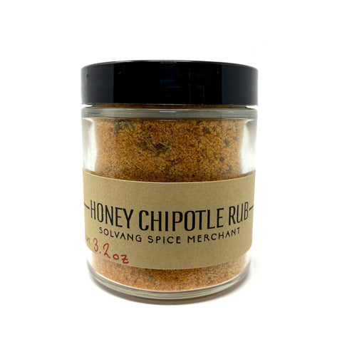 1/2 cup jar of Honey Chipotle Rub