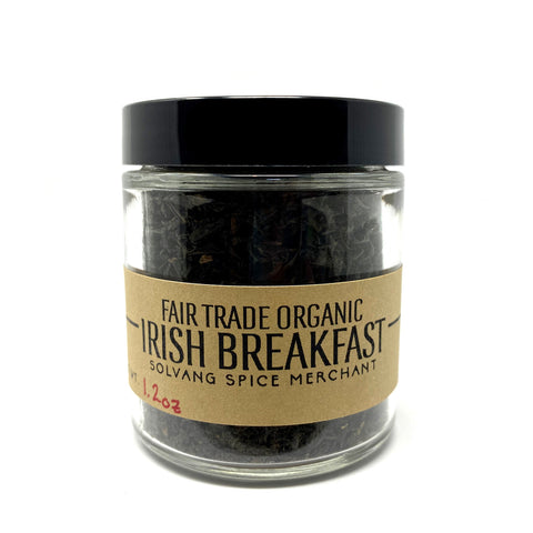 1/2 cup jar of Organic Fair Trade Irish Breakfast Tea