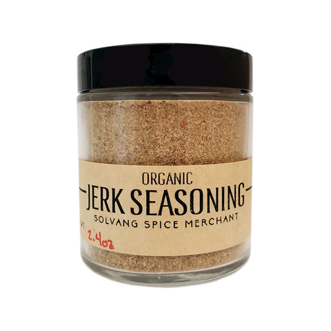 1/2 cup jar of Organic Jerk Seasoning