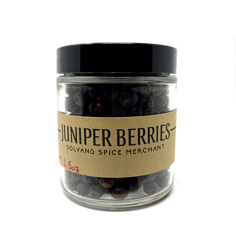 1/2 cup jar of Juniper Berries