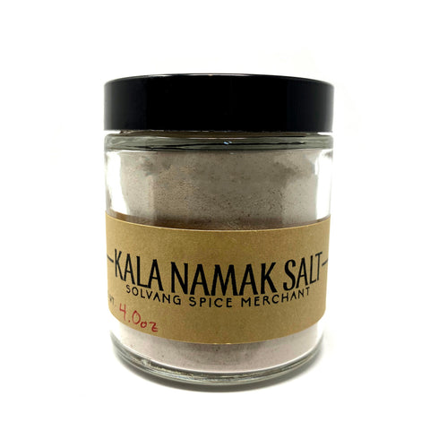 1/2 cup jar of Kala Namak Black Salt