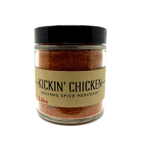 1/2 cup jar of Kickin Chicken dry rub