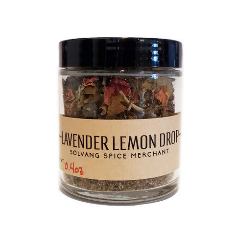 1/2 cup jar of Lavender Lemon Drop loose leaf tea