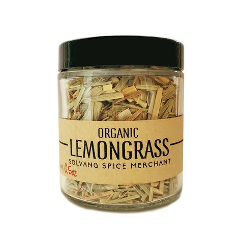 1/2 cup jar of Organic Lemongrass
