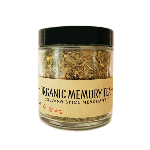 1/2 cup jar of organic loose leaf Memory Tea