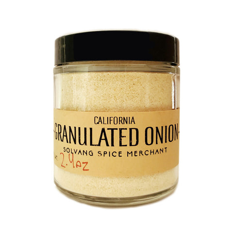 1/2 cup jar of California Granulated Onion