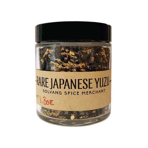 1/2 cup jar of Rare Japanese Yuzu loose leaf tea
