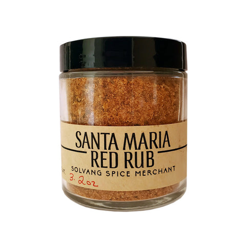 1/2 cup jar of Santa Maria Red rub