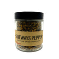 1/2 cup jar of Sideways Pepper