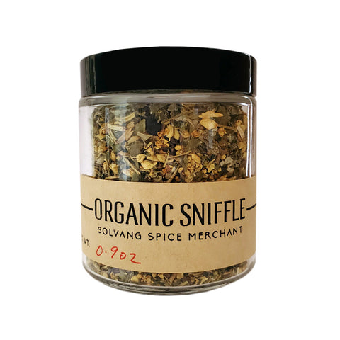 1/2 cup jar of Organic Sniffle Tea