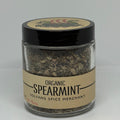 1/2 cup jar of organic spearmint