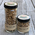 1 cup jar and 1/2 cup jar size options for Maple Bourbon Seasoning spice blend