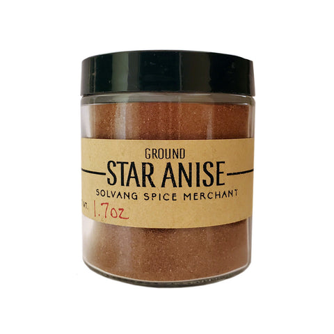 1/2 cup jar of Ground Star Anise