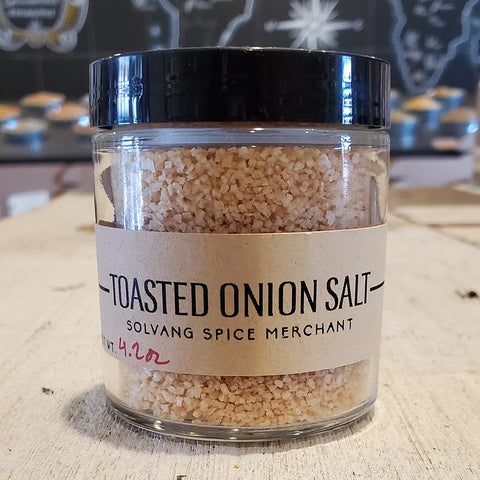 1/2 cup glass jar of Toasted Onion Salt