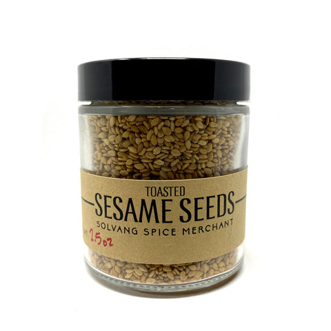 1/2 cup jar of Toasted Sesame Seeds