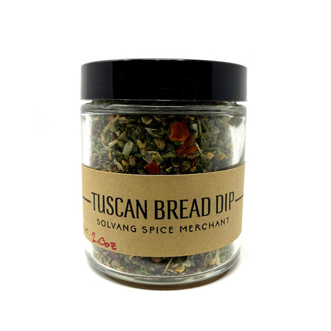 1/2 cup jar of Tuscan Bread Dip seasoning
